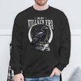 In My Villain Era Morally Grey Books Novel Lover Bookworm Sweatshirt Gifts for Old Men