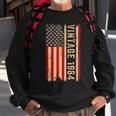 Vintage 1964 60Th Birthday 60 Years Old American Flag Sweatshirt Gifts for Old Men