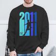 Vintage 2011 Football Sweatshirt Geschenke für alte Männer