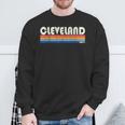 Vintage 70S 80S Style Cleveland Oh Sweatshirt Gifts for Old Men