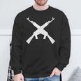 Vintage Ak-47 Auto Assault Rifle Gun Rights 2Nd Amendment Sweatshirt Gifts for Old Men