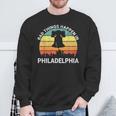 Vintage Bad Things Happen In Philadelphia Philly Sweatshirt Gifts for Old Men