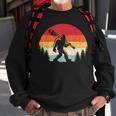 Vintage Bigfoot Plumber Pipe Wrench Sasquatch Plumbing Sweatshirt Gifts for Old Men