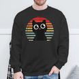 Vintage Cat Sweatshirt Geschenke für alte Männer