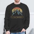 Vintage Co Colorado Mountains Outdoor Adventure Sweatshirt Gifts for Old Men