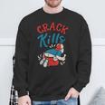 Vintage Crack Kills Plumber Sweatshirt Gifts for Old Men