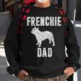 Vintage French Bulldog Dad Dog Daddy Frenchie Father Sweatshirt Gifts for Old Men
