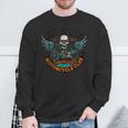 Vintage Motorcycle Birthday For Men's 60Th Birthday Sweatshirt Gifts for Old Men