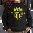 Vintage Nashville Tennessee Tn Blue And Yellow er Sweatshirt Gifts for Old Men