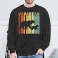 Vintage Papa Bär Baby Bäratertag Xmas Geschenk Retro Daddy Sweatshirt Geschenke für alte Männer