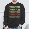 Vintage South Dakota Retro Yankton Sweatshirt Gifts for Old Men