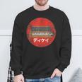 Vintage Synthesizer Japanese Analog Vintage Retro Sweatshirt Gifts for Old Men