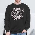 Weltbester Papa Für Die Bestenäter Sweatshirt Geschenke für alte Männer