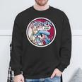 Werner - Alles klar? Comic-Design Herren Sweatshirt in Schwarz, Lustiges Motiv Geschenke für alte Männer