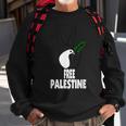 West Bank Middle East Peace Dove Olive Branch Free Palestine Sweatshirt Gifts for Old Men