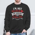 Wife I'm Not Spoiled My Husband Just Loves Me Sweatshirt Gifts for Old Men