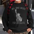 Will Trade Racist For Refugees Democrat Sweatshirt Gifts for Old Men