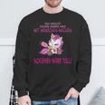 Witziges Einhorn Sweatshirt: Toll Menschenschubsen, Ideal für Einhornfans Geschenke für alte Männer