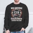 Wo Andere Rausrennen Wir Rein Feuerwehr Sweatshirt Geschenke für alte Männer