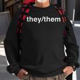 They Them Pronoun Lgbt Non-Binary Queer Trans Sweatshirt Gifts for Old Men