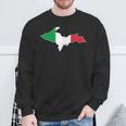 Yooper Italian Upper Peninsula Michigan Sweatshirt Gifts for Old Men