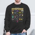 A To Z Of Astrophysics Science Math Chemistry Physics Sweatshirt Gifts for Old Men