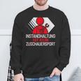 Zerspanungsmechaniker Maintenance Ist Kein Zuschauersport Sweatshirt Geschenke für alte Männer