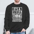 三浦苗字名字 A Miura Thing You Wouldn't Understand Family Name Sweatshirt Gifts for Old Men