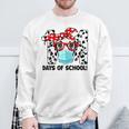 101 Days Of School Dalmatian Dog Face Mask 100Th Day School Sweatshirt Gifts for Old Men