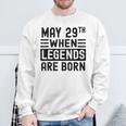 29 Mai Geburtstag 29 Mai Geburtstagsgeschenk Sweatshirt Geschenke für alte Männer