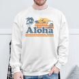 Aloha Hawaii Vintage Beach Summer Surfing 70S Retro Hawaiian Sweatshirt Gifts for Old Men
