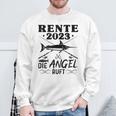 Angler Opa Papa Angeln Ruhestand Rente Sweatshirt Geschenke für alte Männer