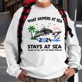 Aw Ship Its A Family Trip And Friends Group Cruise 2024 Sweatshirt Gifts for Old Men