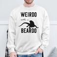 Bearded Dragon- Reptile Lizard Lover- Weirdo With A Beardo Sweatshirt Gifts for Old Men