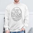 Blessed Are The Curious For They Shall Have Adventures Sweatshirt Gifts for Old Men
