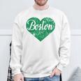 Boston Heart Sweatshirt Gifts for Old Men