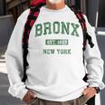 Bronx New York Ny Vintage Athletic Sports Sweatshirt Gifts for Old Men