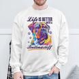Bullmastiff Hunderasse Das Leben Ist Besser Mit Einem Bullmastiff Sweatshirt Geschenke für alte Männer