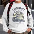 California West Coast Surfing Car Birthday Sweatshirt Gifts for Old Men