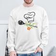 Chef's Hat Chef Chef Vegan Vegetarian Sweatshirt Geschenke für alte Männer