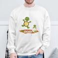 Children's Endlich Großer Bruder Sohn Geschwister Schildkrötes Sweatshirt Geschenke für alte Männer