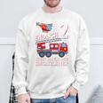 Children's Fireman Endlich 2 Jetzt Bin Ich Einsatzeiteiteiter 80 Sweatshirt Geschenke für alte Männer