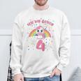 Children's Ich Bin Schon 4 Unicorn Sweatshirt Geschenke für alte Männer