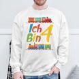 Children's Junge Geburtstag 4 Jahre Zug Railway Four Birthday Sweatshirt Geschenke für alte Männer