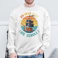 Children's School Child Cool Pirate Boys Ich Enter Jetzt Die School 80 Sweatshirt Geschenke für alte Männer