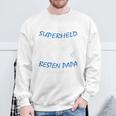 Children's Superhero Bester Papa Der Welt 80 Sweatshirt Geschenke für alte Männer