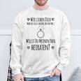 Children's Willst Du Meine Papa Marrate Sweatshirt Geschenke für alte Männer