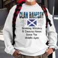 Clan Ramsay Tartan Scottish Family Name Scotland Pride Sweatshirt Gifts for Old Men
