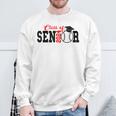 Class Of 2024 Graduation Senior Baseball Player Sweatshirt Gifts for Old Men