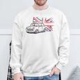 Classic Mini Austin Union Jack Sweatshirt Gifts for Old Men